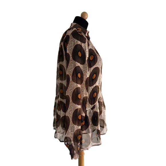 ROOEY GORGEOUS WOMENS BLOUSE SIZE MEDIUM - Picture 3 of 6